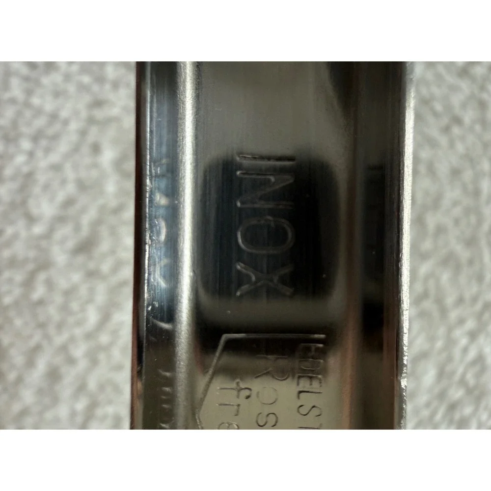 INOX Stainless Steel‎ Serving Spoon Ladle Set Modern Kitchen Utensils EUC